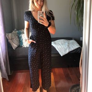 AE floral jumpsuit